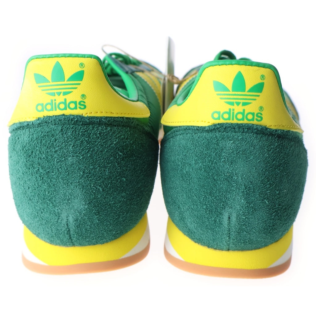 adidas(アディダス) ORION オリオン ローカットスニーカー ガムソール ナイロン グリーン/イエロー FX5648