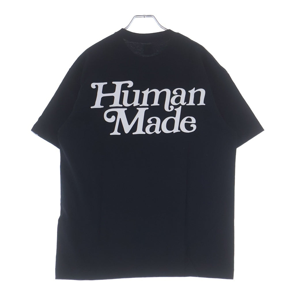 HUMAN MADE(ヒューマンメイド) x Girls Don't Cry Brooklyn Machine Works T-Shirt プリントクルーネック半袖カットソーブラック XX23TE011