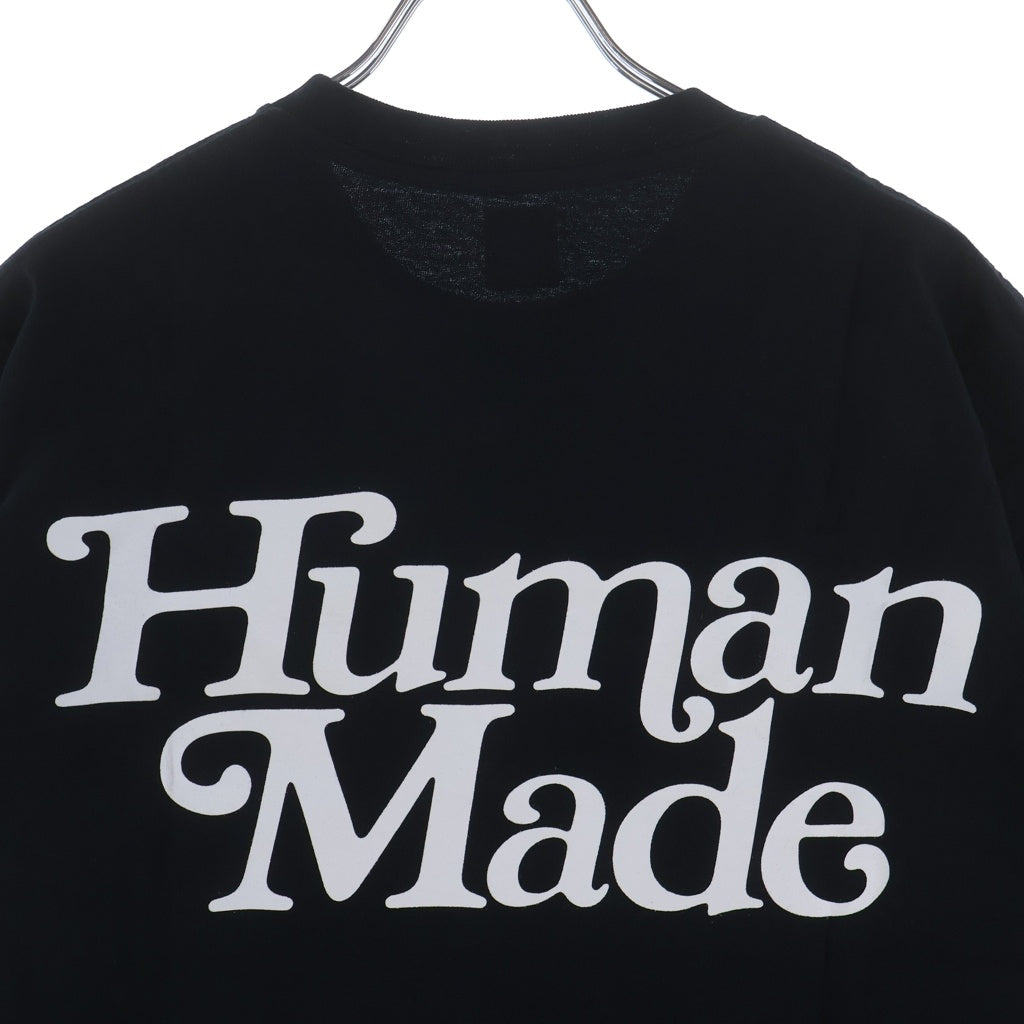 HUMAN MADE(ヒューマンメイド) x Girls Don't Cry Brooklyn Machine Works T-Shirt プリントクルーネック半袖カットソーブラック XX23TE011