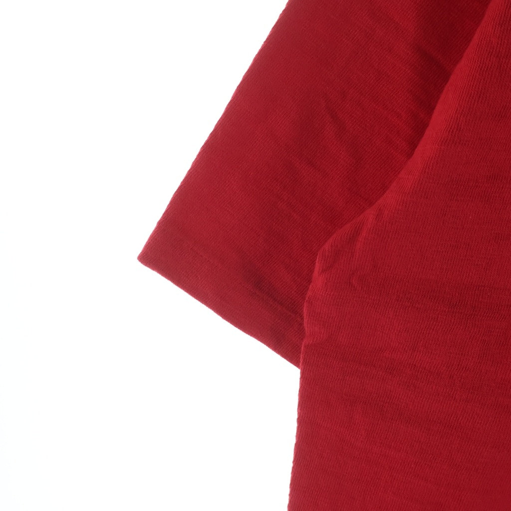 HUMAN MADE(ヒューマンメイド) 2 Color T-Shirt ブランドロゴプリント 半袖クルーネックカットソー レッド HM25CS038