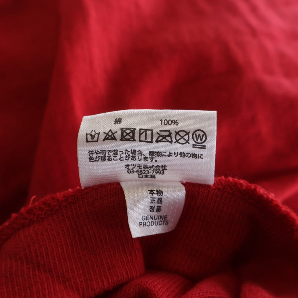 HUMAN MADE(ヒューマンメイド) 2 Color T-Shirt ブランドロゴプリント 半袖クルーネックカットソー レッド HM25CS038