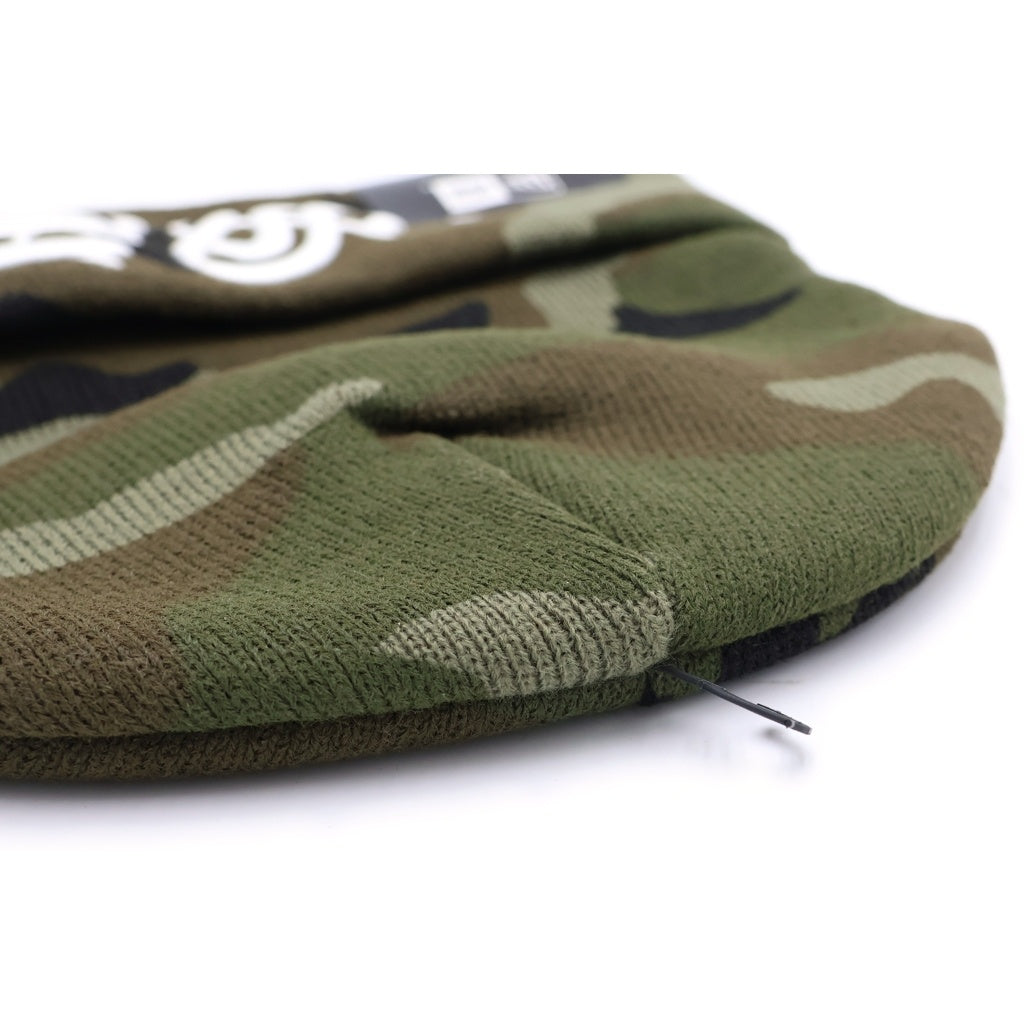 SUPREME(シュプリーム) 25SS New Era Blackletter Beanie Camo ニューエラ ブラックレターロゴニットビーニー カモフラージュ