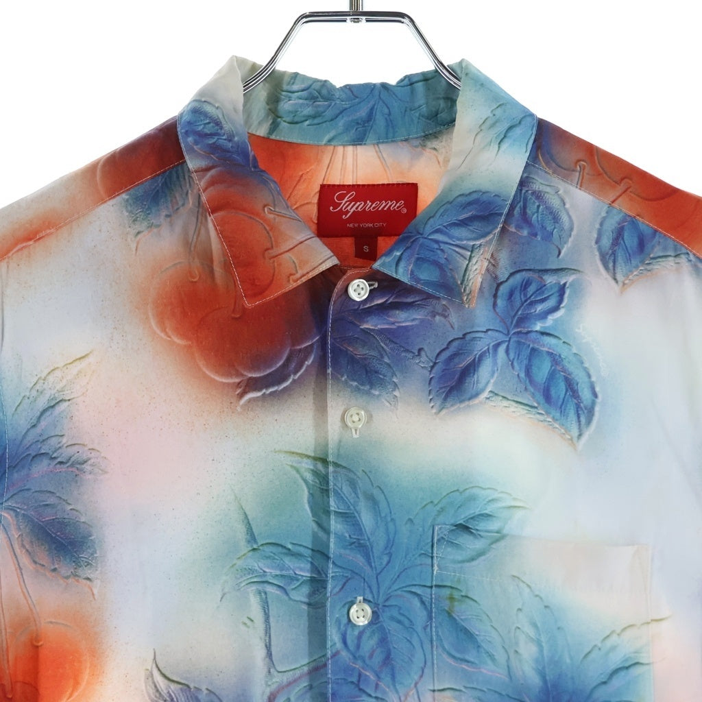 SUPREME(シュプリーム) 23SS Cherries S/S Shirt チェリー レーヨン半袖シャツ マルチカラー