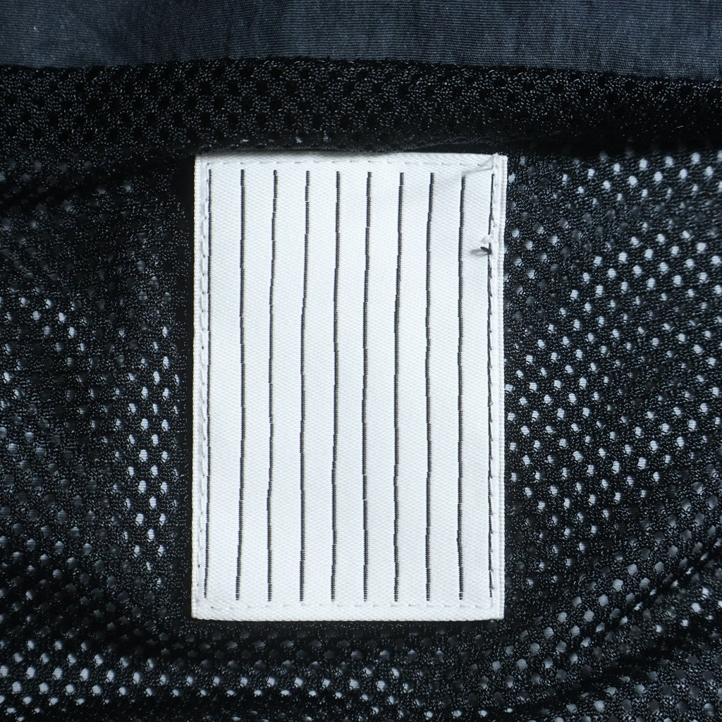 S.F.C(ストライプス フォー クリエイティ) WINDOBREAKER JAKET REAL TREE CAMO ロゴ刺繍 ナイロンジップアップジャケット ブルゾン ブラック