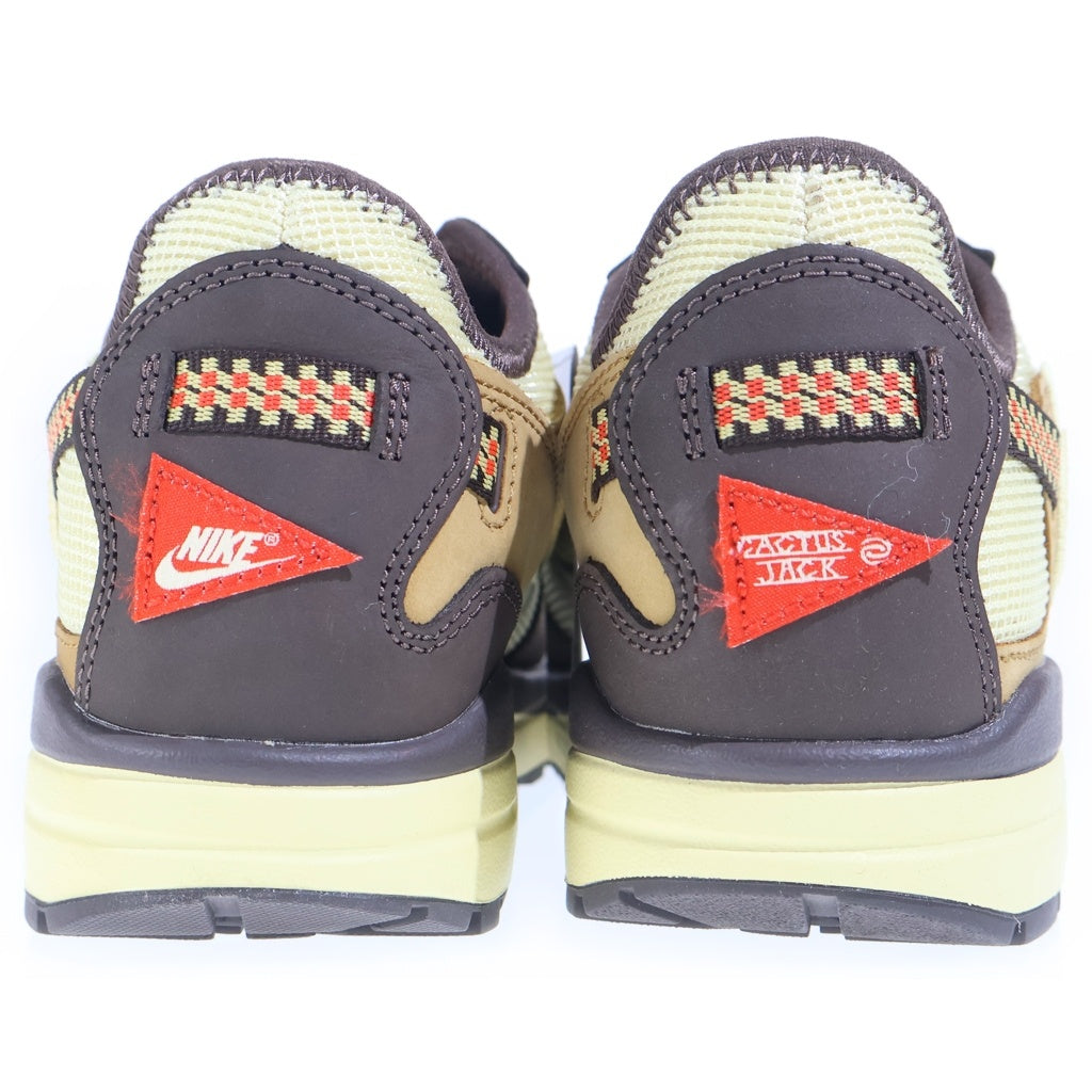 NIKE(ナイキ) × Travis Scott トラヴィス スコット Air Max 1 エアマックス1 CACT.US Brownカクタス ブラウン ローカットスニーカー US9/27CM DO9392-200