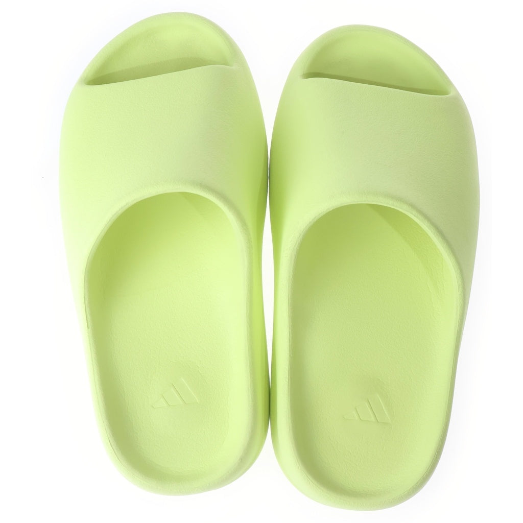 adidas(アディダス) 22SS Yeezy Slide Glow Green HQ6447 イージースライド グロウグリーン シャワーサンダル ライトグリーン