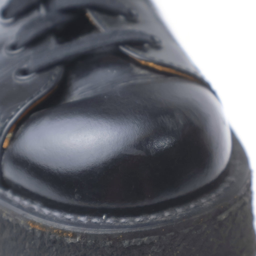 Yohji Yamamoto POUR HOMME(ヨウジヤマモト プールオム) デミブーツ レースアップスニーカー ハイカットブーツ ブラック HE-E53-764