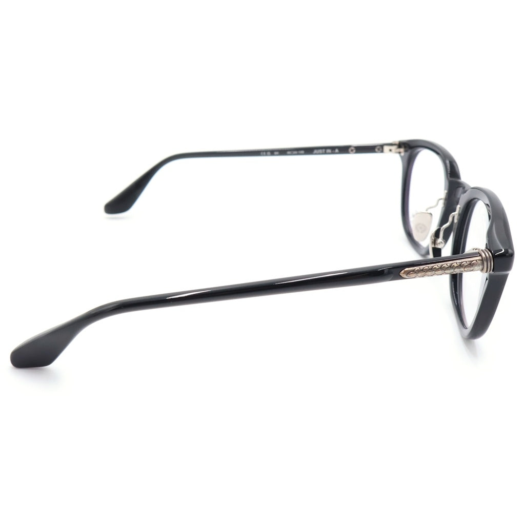 CHROME HEARTS(クロムハーツ) JUST IN-A アイウェア サングラス 眼鏡 48□24-149 ブラック/シルバー