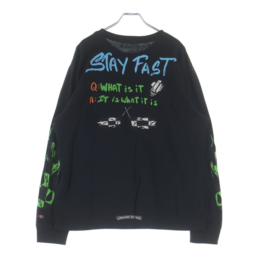 CHROME HEARTS(クロムハーツ) 21AW ×MATTY BOY Sex Records It Is What It Is L/S Tee マッティボーイ セックスレコード イット イズ ホワット イット イズ クルーネック長袖Tシャツ