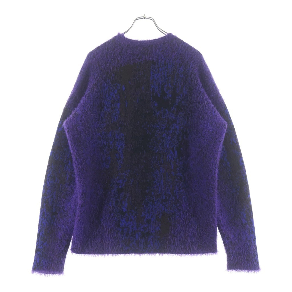 Y/PROJECT(ワイプロジェクト) gradient hairy knit sweater グラデーション ヘアリー ニット セーター パープル