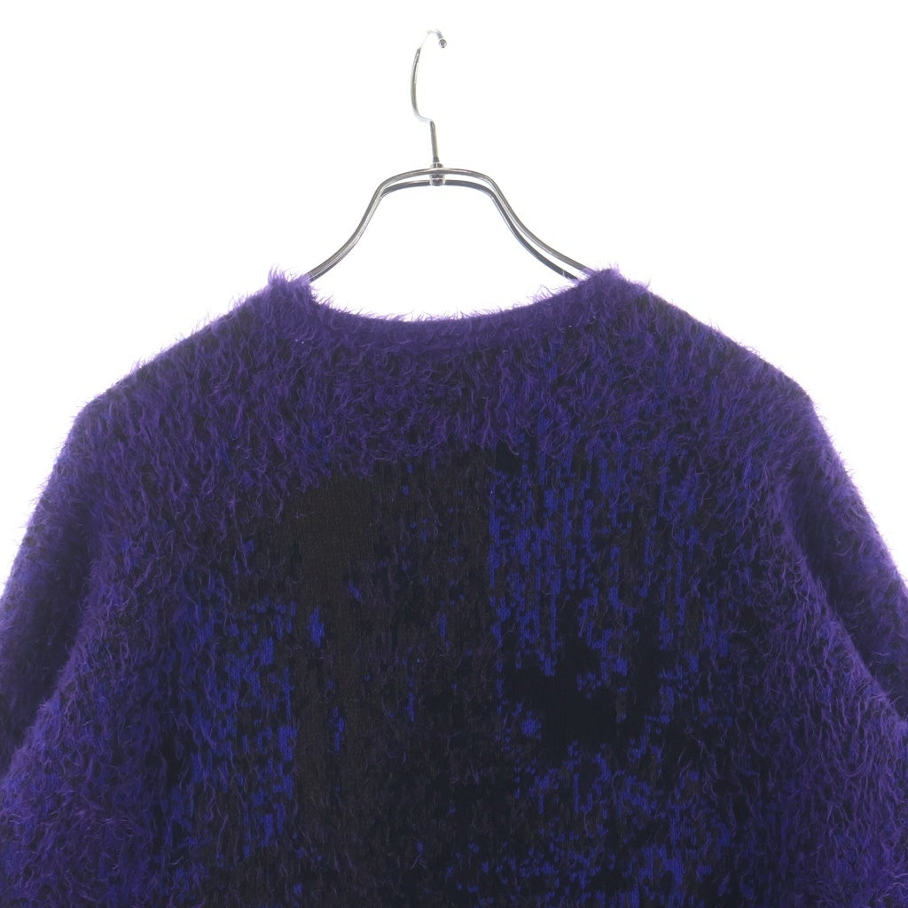 Y/PROJECT(ワイプロジェクト) gradient hairy knit sweater グラデーション ヘアリー ニット セーター パープル