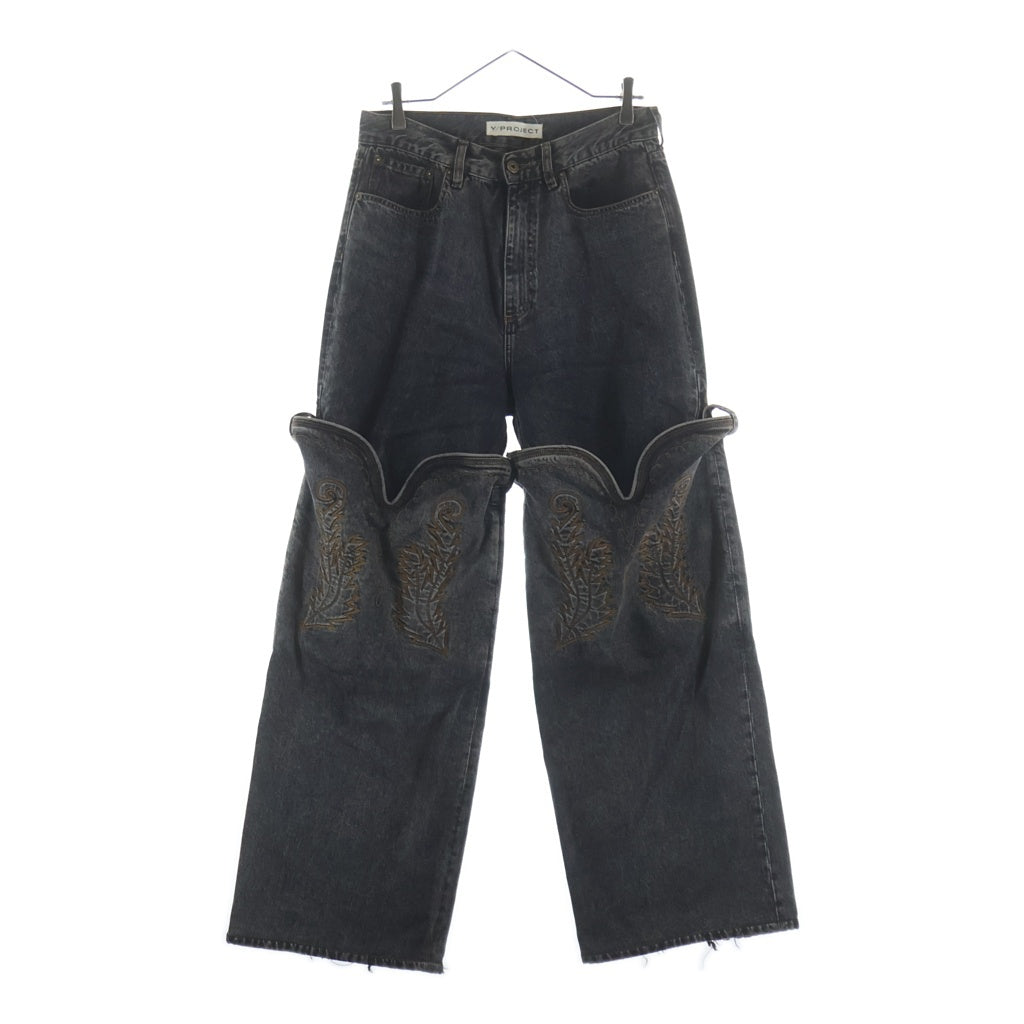 Y/PROJECT(ワイプロジェクト) COWBOY CUFF JEANS カウボーイ カフ 