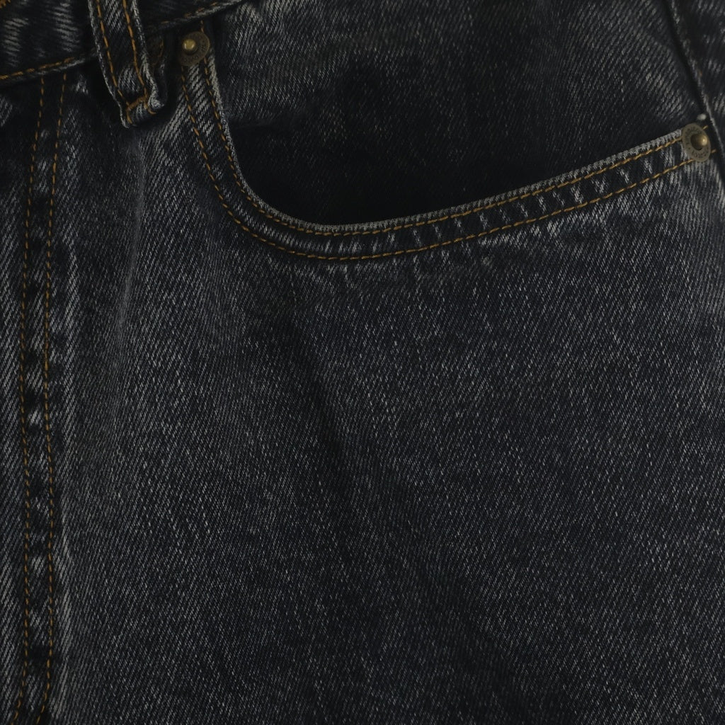 Y/PROJECT(ワイプロジェクト) COWBOY CUFF JEANS カウボーイ カフ ジーンズ デニムパンツ ブラック