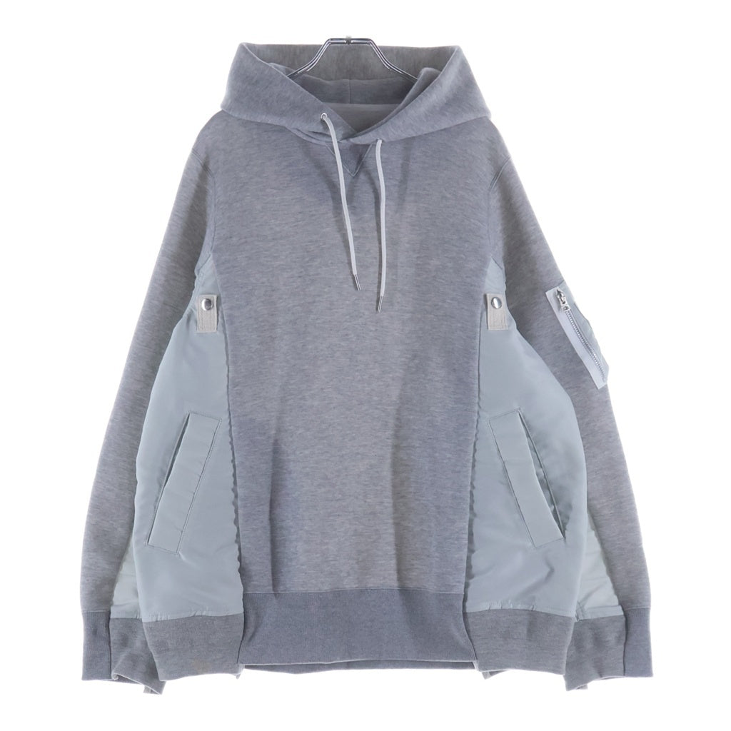 Sacai(サカイ) Sponge Sweat x Nylon Twill Hoodie SCM-325 スポンジ 