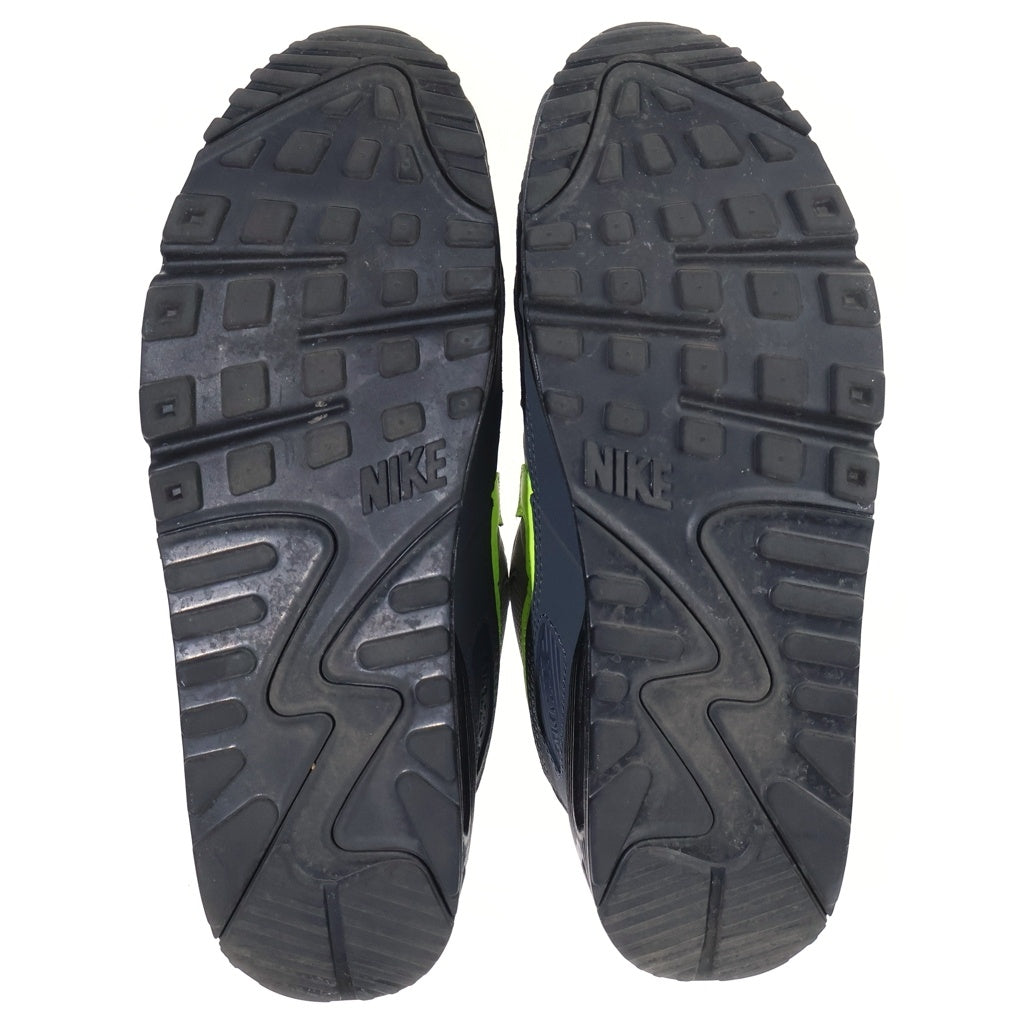 NIKE(ナイキ) AIR MAX 90 BLACK/NEON YELLOW-ANTHRACITE エアーマックス90 ローカットスニーカー US10/28cm ブラック/ネオンイエローIQ0289 010
