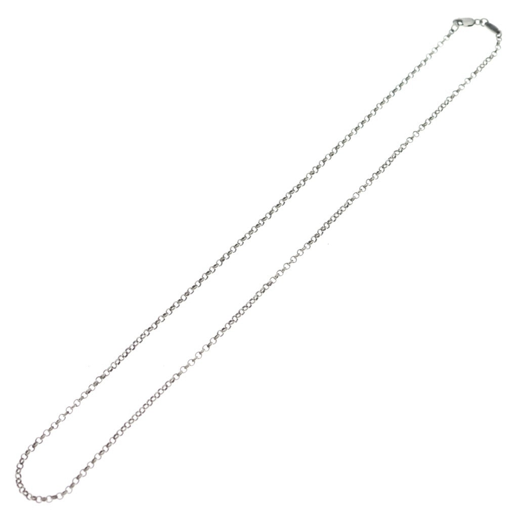 CHROME HEARTS(クロムハーツ) NECKCHAIN R18 ロールチェーンネックレス 18inch シルバー BCA083