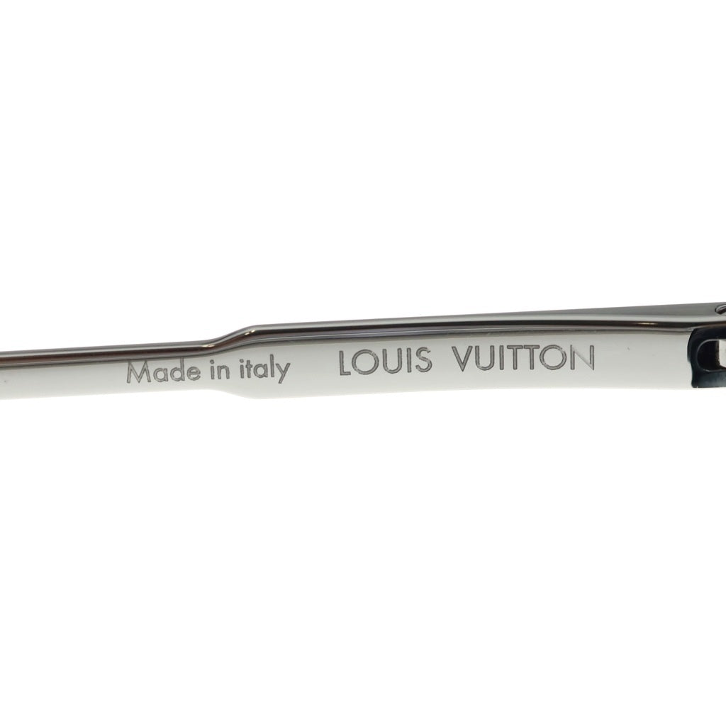 LOUIS VUITTON(ルイヴィトン) LVライズ・スクエア ダークブルーレンズ サングラス アイウェア 眼鏡 Z1667E ブラック/シルバー