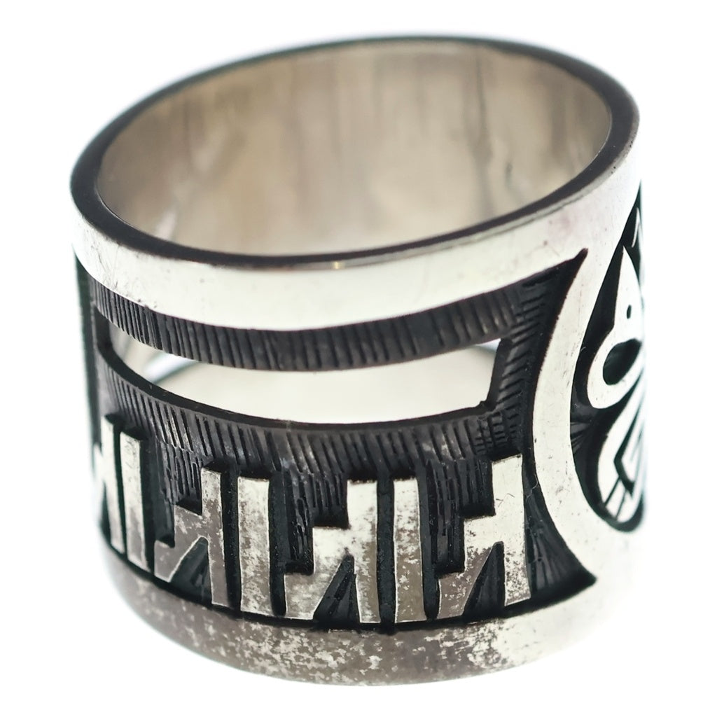 INDIAN JEWELRY(インディアンジュエリー) KENDRICK LOMAYESTEWA BUTTERFLY DESIGN RING ホピ族 バタフライデザイン リング シルバー