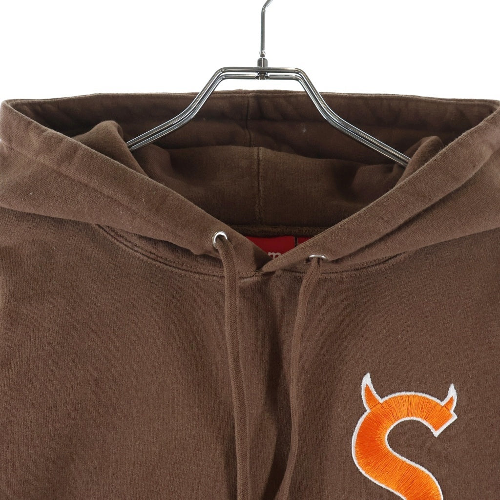 SUPREME(シュプリーム) 22AW S Logo Hooded Sweatshirt Sロゴ フーデッド プルオーバーパーカー ブラウン