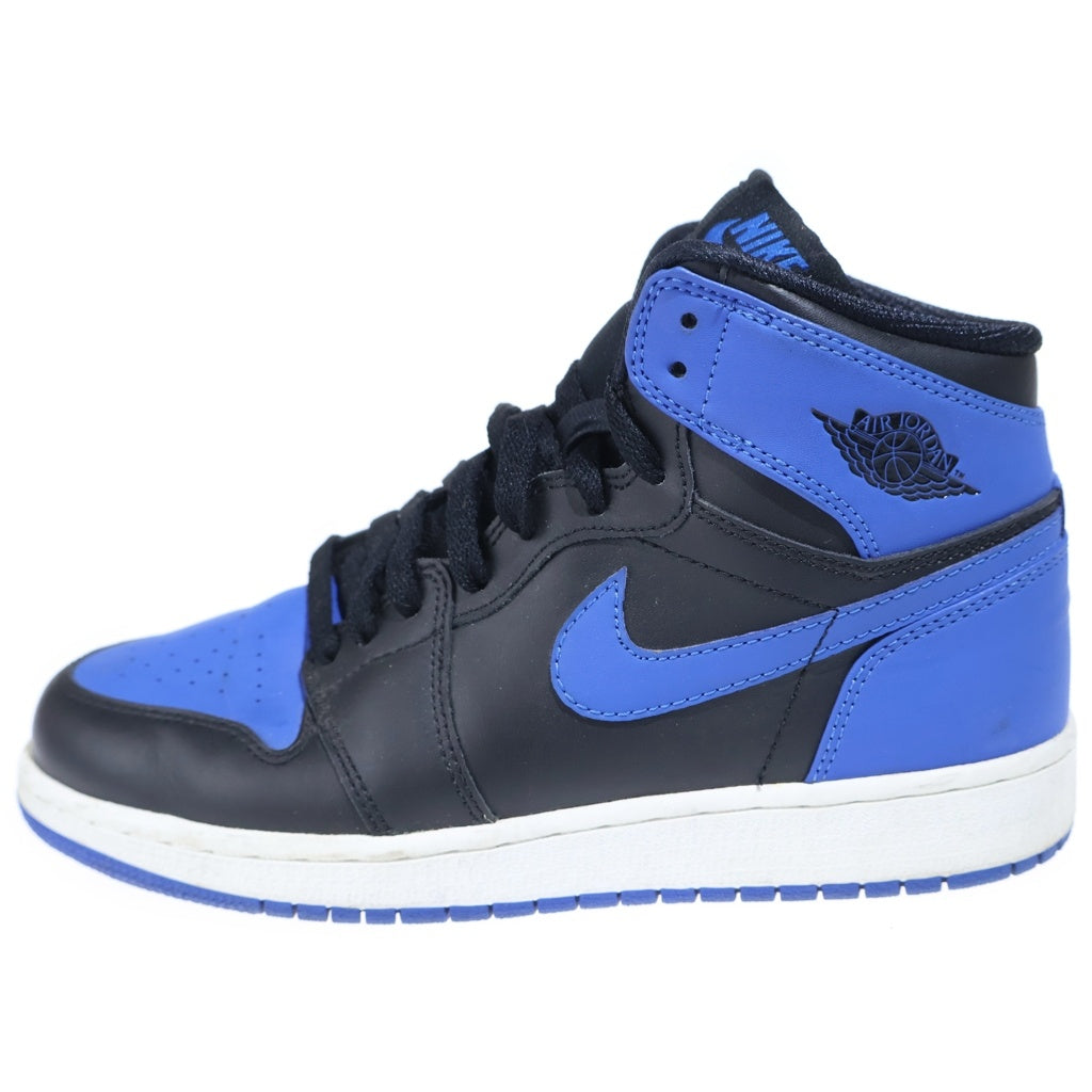 NIKE(ナイキ) GS Air Jordan 1 Retro High OG Black/Varsity Royal GS エアジョーダン1 レトロ ハイ OG ブラック/バーシティロイヤル US5/24cm ブルー/ブラック 575441 080 レディース