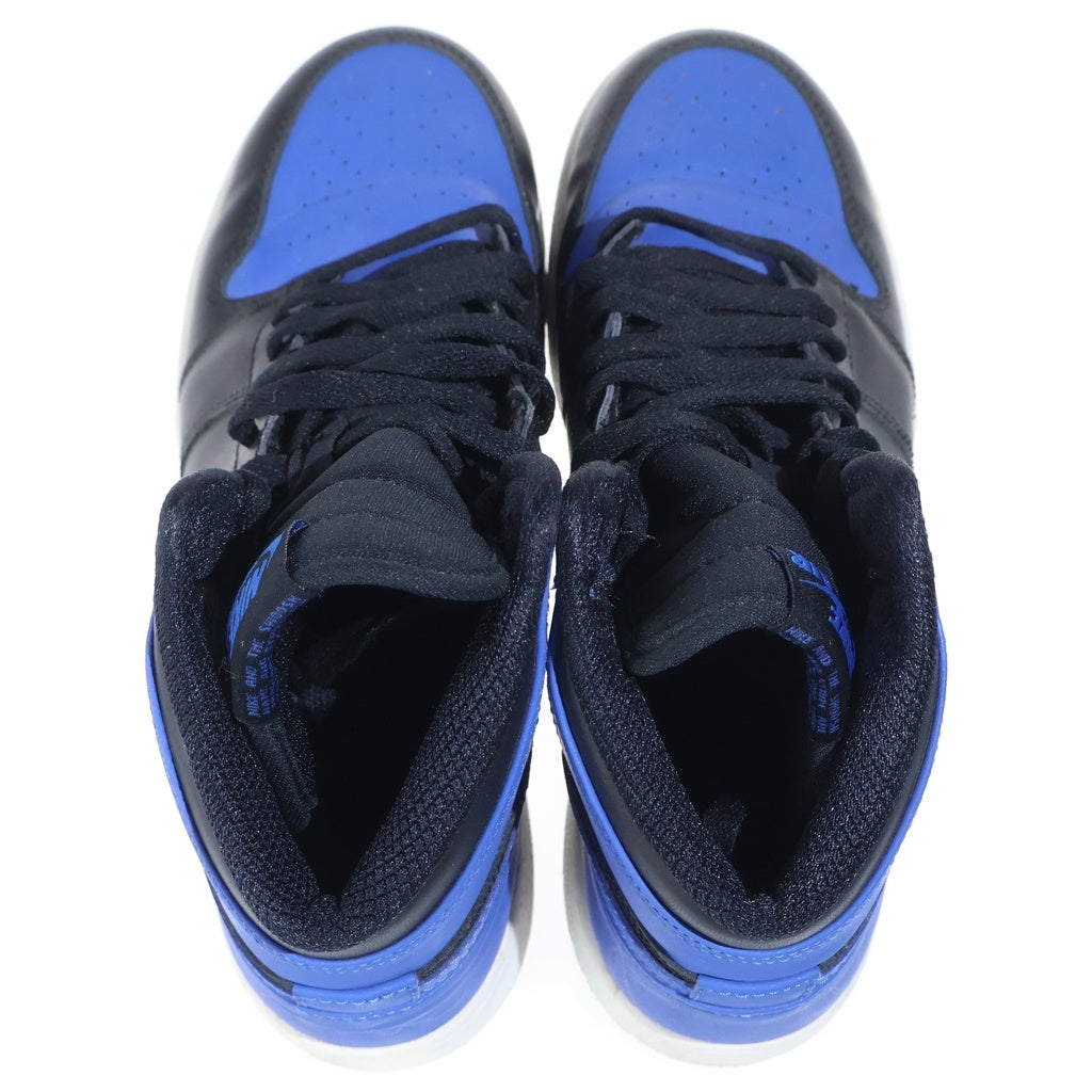 NIKE(ナイキ) GS Air Jordan 1 Retro High OG Black/Varsity Royal GS エアジョーダン1 レトロ ハイ OG ブラック/バーシティロイヤル US5/24cm ブルー/ブラック 575441 080 レディース