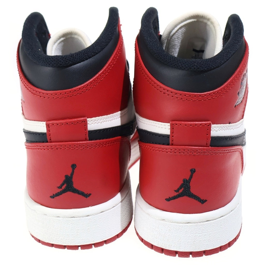 NIKE(ナイキ) GS Air Jordan 1 Retro Chicago GS エアジョーダン1 レトロ シカゴ US6Y/24cm レッド 332558 163 レディース