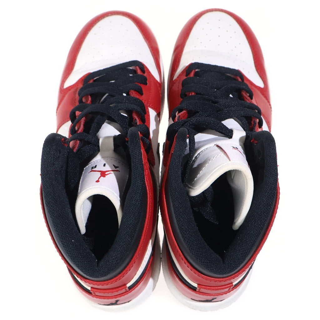 NIKE(ナイキ) GS Air Jordan 1 Retro Chicago GS エアジョーダン1 レトロ シカゴ US6Y/24cm レッド 332558 163 レディース