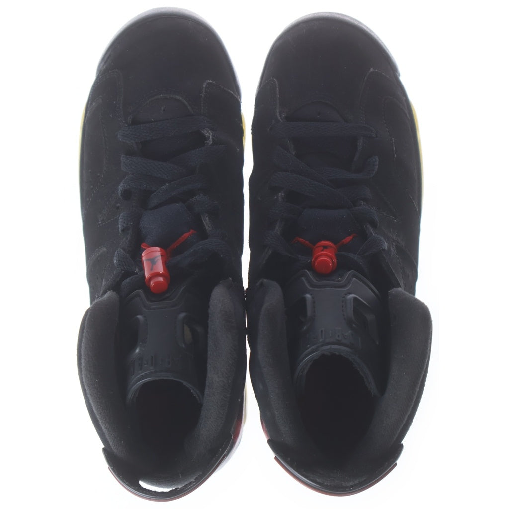 NIKE(ナイキ) GS Air Jordan 6 Retro Black/Varsity Red GS エアジョーダン6 レトロ ブラック/バーシティレッド US6.5Y/24.5cm ブラック 384665 061 レディース