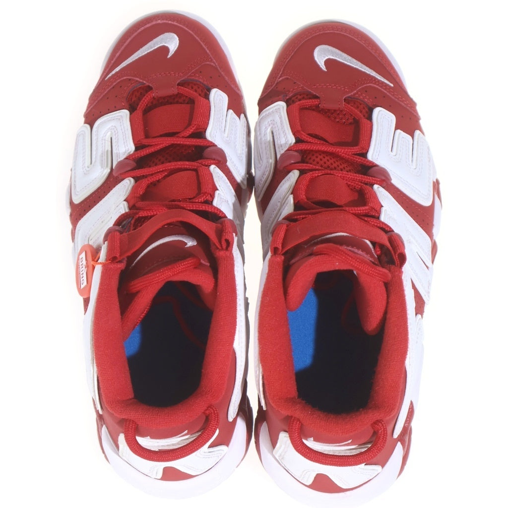 NIKE(ナイキ) ×SUPREME AIR MORE UPTEMPO シュプリーム エアモアアップテンポ モアテン ハイカットスニーカー レッド US8/26cm 902290-600