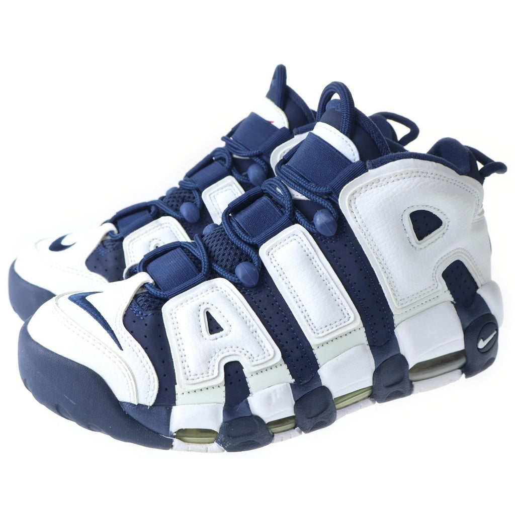 NIKE(ナイキ) AIR MORE UPTEMPO OLYMPIC エア モア アップテンポ オリンピック US6.5/24.5cm ネイビー 414962 104 レディース