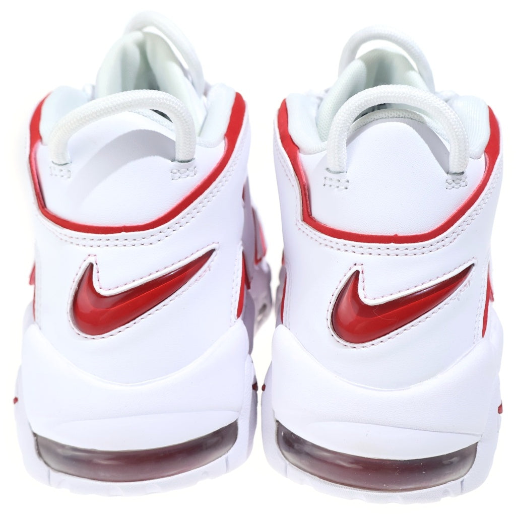 NIKE(ナイキ) AIR MORE UPTEMPO WHITE/VARSITY RED エア モア アップテンポ ホワイト/バーシティレッド ホワイト US7.5/25.5cm 921948 102 レディース