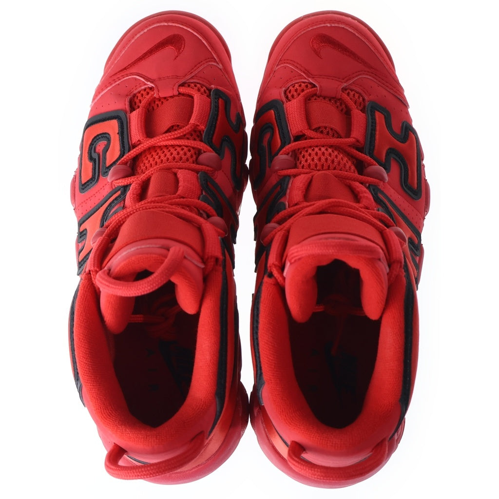NIKE(ナイキ) AIR MORE UPTEMPO エア モア アップテンポ ハイカットスニーカー レッド US7/25cm AJ3138-600 レディース