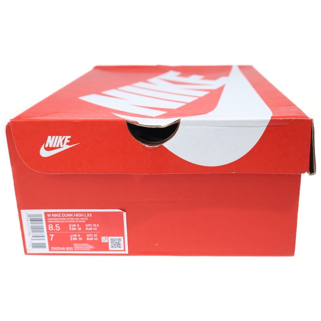 NIKE(ナイキ) Women's Dunk High LXX Cinnabar ウィメンズ ダンク ハイ LXX シナバー US8.5/25.5cm オレンジ DX0346 600 レディース