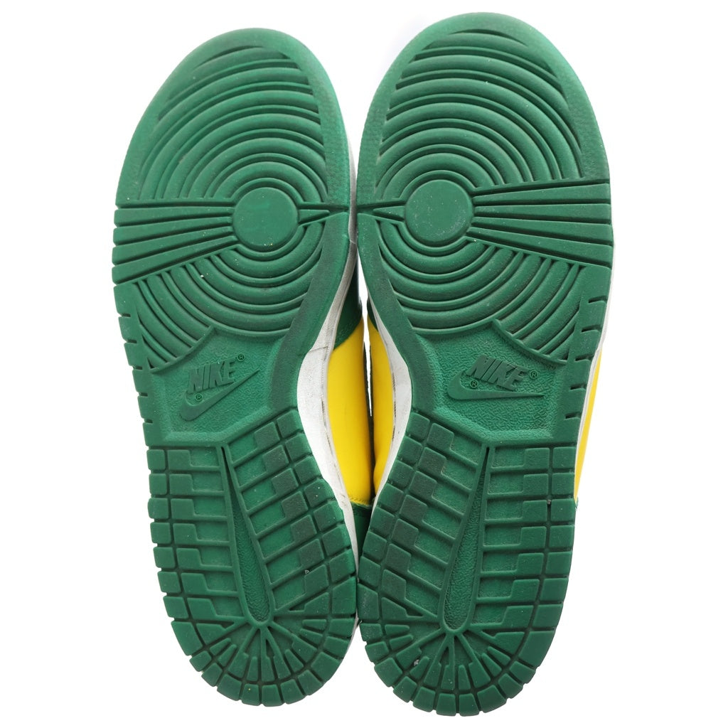 NIKE(ナイキ) Dunk High Brazil ダンク ハイ ブラジル ハイカットスニーカー US9.5/27.5cm イエロー/グリーン 304717 731