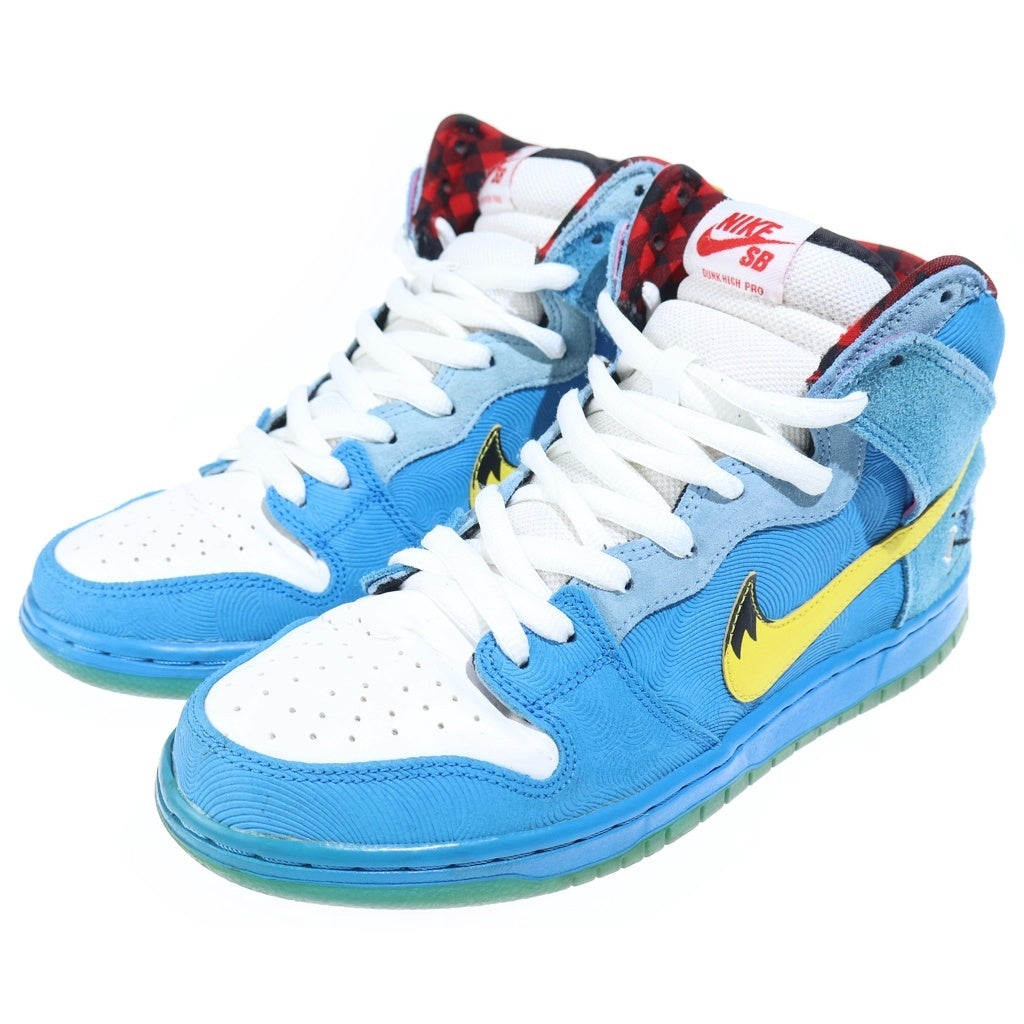 NIKE(ナイキ) Dunk SB High Familia Blue ダンク SB ハイ ファミリアブルー US8.5/26.5cm ブルー 313171 471