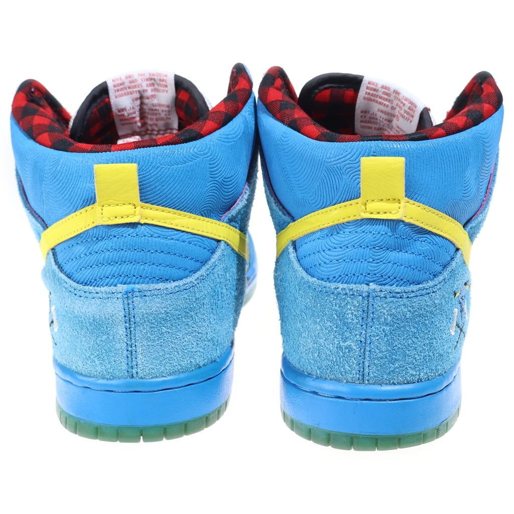 NIKE(ナイキ) Dunk SB High Familia Blue ダンク SB ハイ ファミリアブルー US8.5/26.5cm ブルー 313171 471