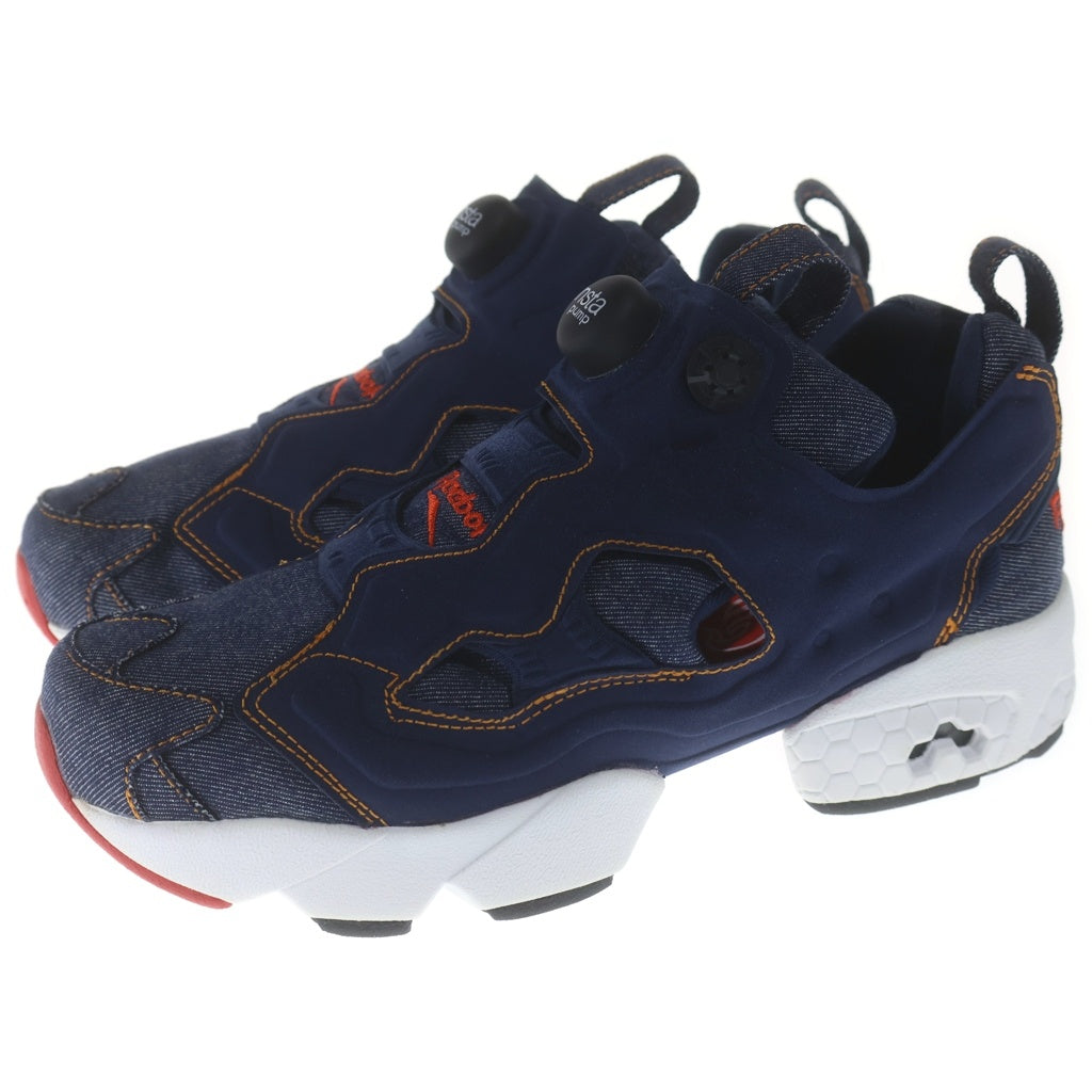 Reebok(リーボック) ×ZOZOTOWN Classic Insta Pump Fury OG Denim ×ゾゾタウン クラシック インスタポンプフューリー OG デニム インディゴ AQ9345
