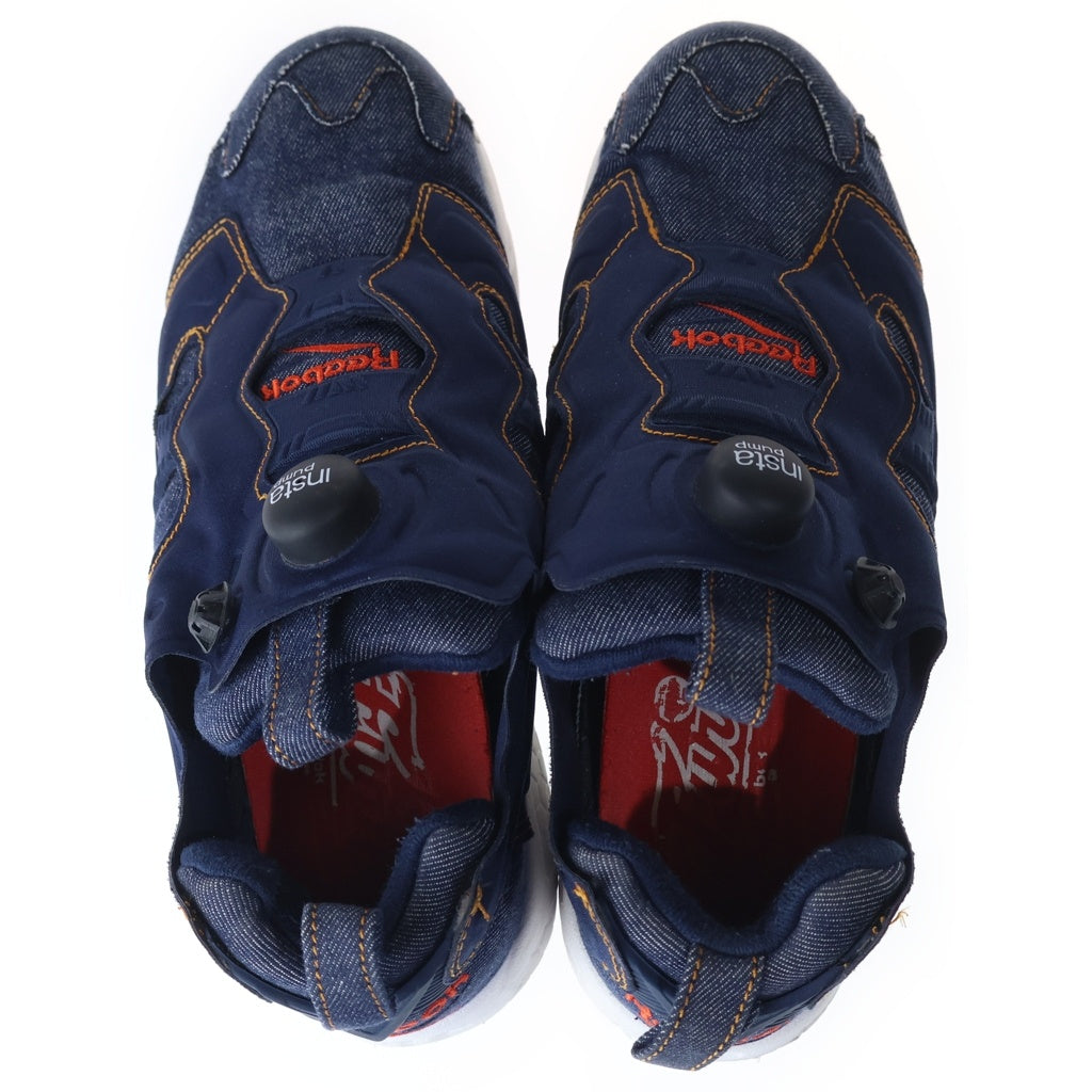 Reebok(リーボック) ×ZOZOTOWN Classic Insta Pump Fury OG Denim ×ゾゾタウン クラシック インスタポンプフューリー OG デニム インディゴ AQ9345