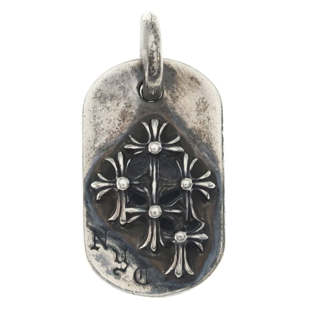 CHROME HEARTS(クロムハーツ) NYC RAISED CEM CRS DOG TAG NYC限定 