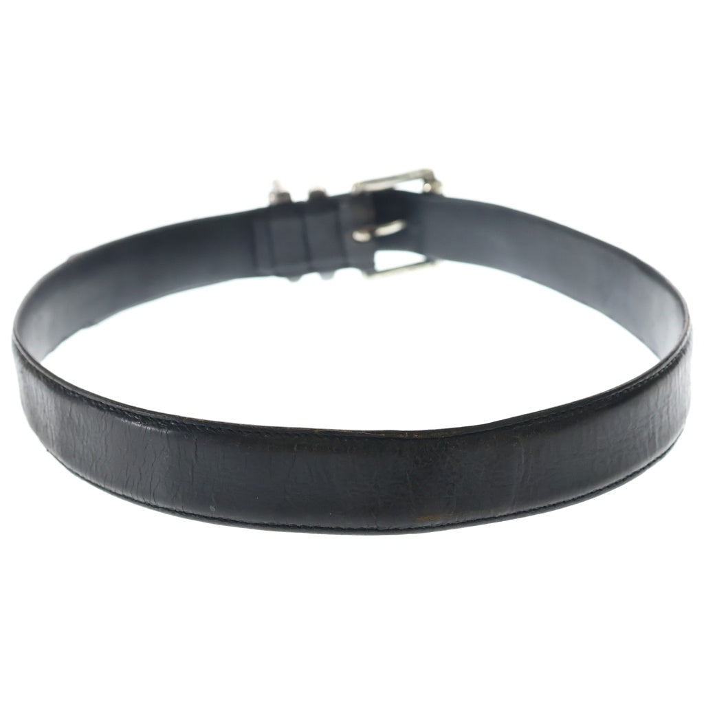 CHROME HEARTS(クロムハーツ) BLT ROLLER 3PC1.5inch 3PCローラーバックル レザーベルト シルバー BCA357