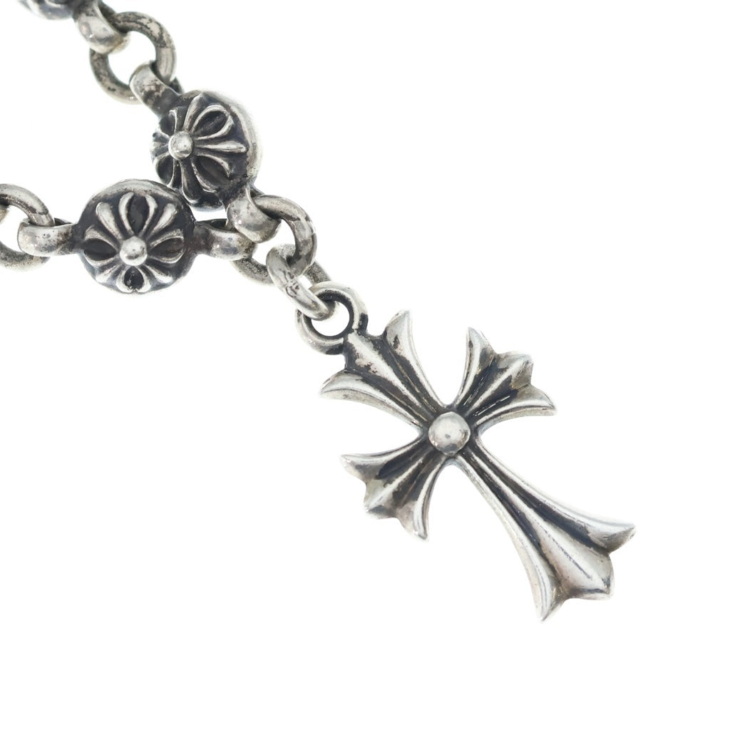 CHROME HEARTS(クロムハーツ) NO1 BALL #1クロスボール #5ダガー タイニーCHクロス モチーフ ブレスレット シルバー BCA172
