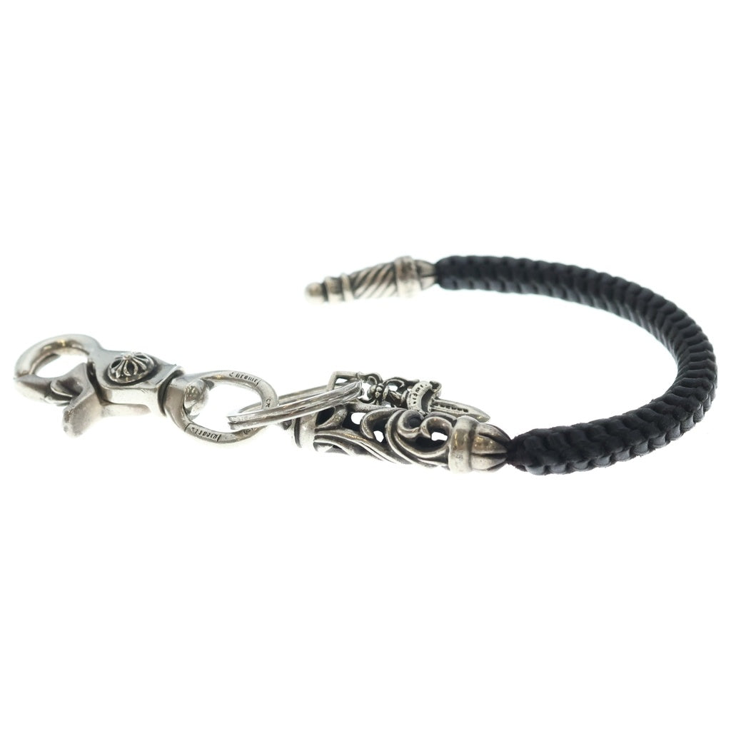 CHROME HEARTS(クロムハーツ) OTC ROLLER ローラー ダガー レザー キーホルダー