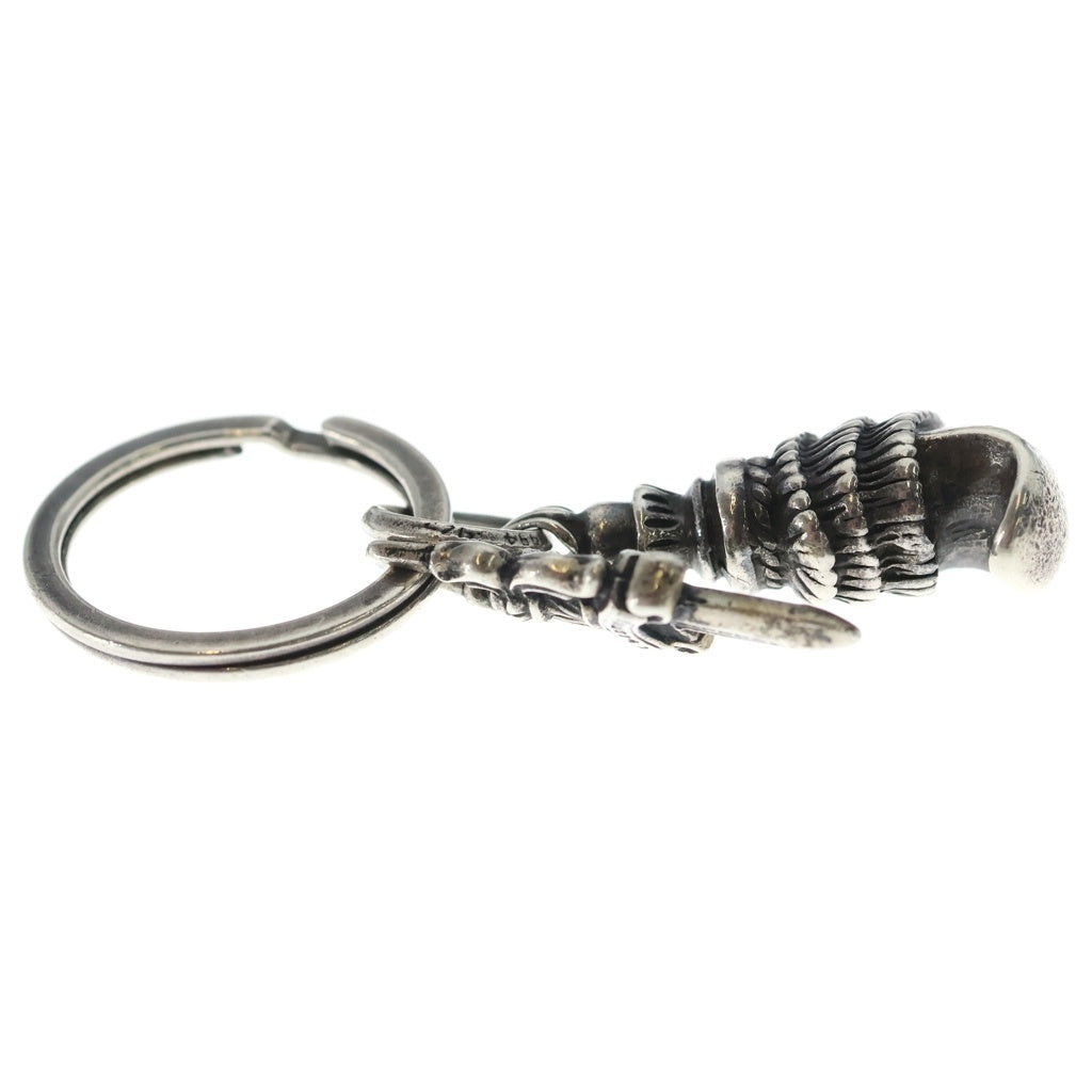CHROME HEARTS(クロムハーツ) CROW&No5 DGGR クロウ #5 ダガー キーリング シルバー