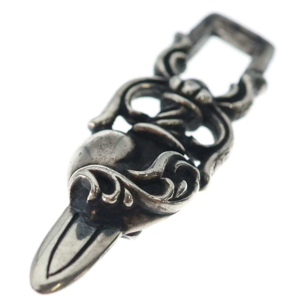 CHROME HEARTS(クロムハーツ) DAGGER HEART ダガーハート ペンダントトップ シルバー BCA243