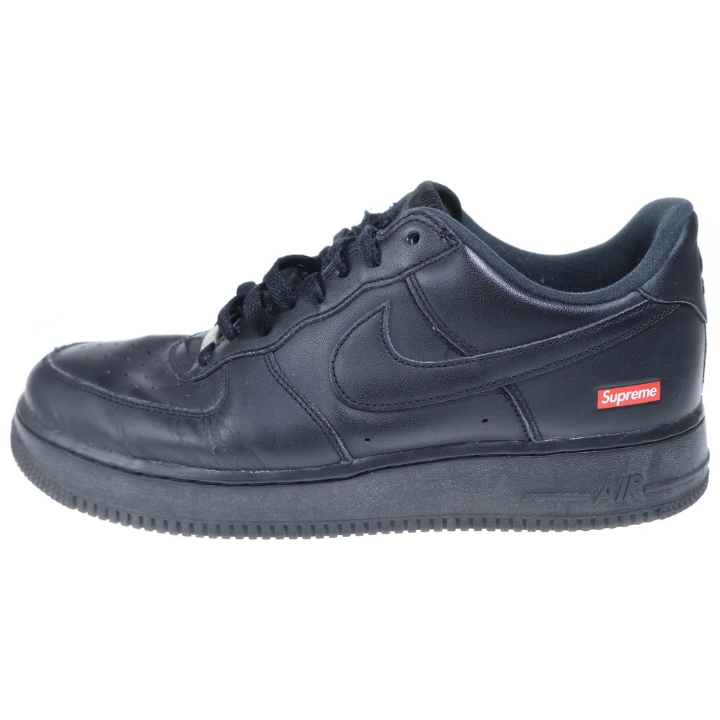 NIKE(ナイキ) ×SUPREME AIR FORCE 1 LOW CU9225-001 シュプリーム エアフォース 1 ローカットスニーカー ブラック US10/28cm