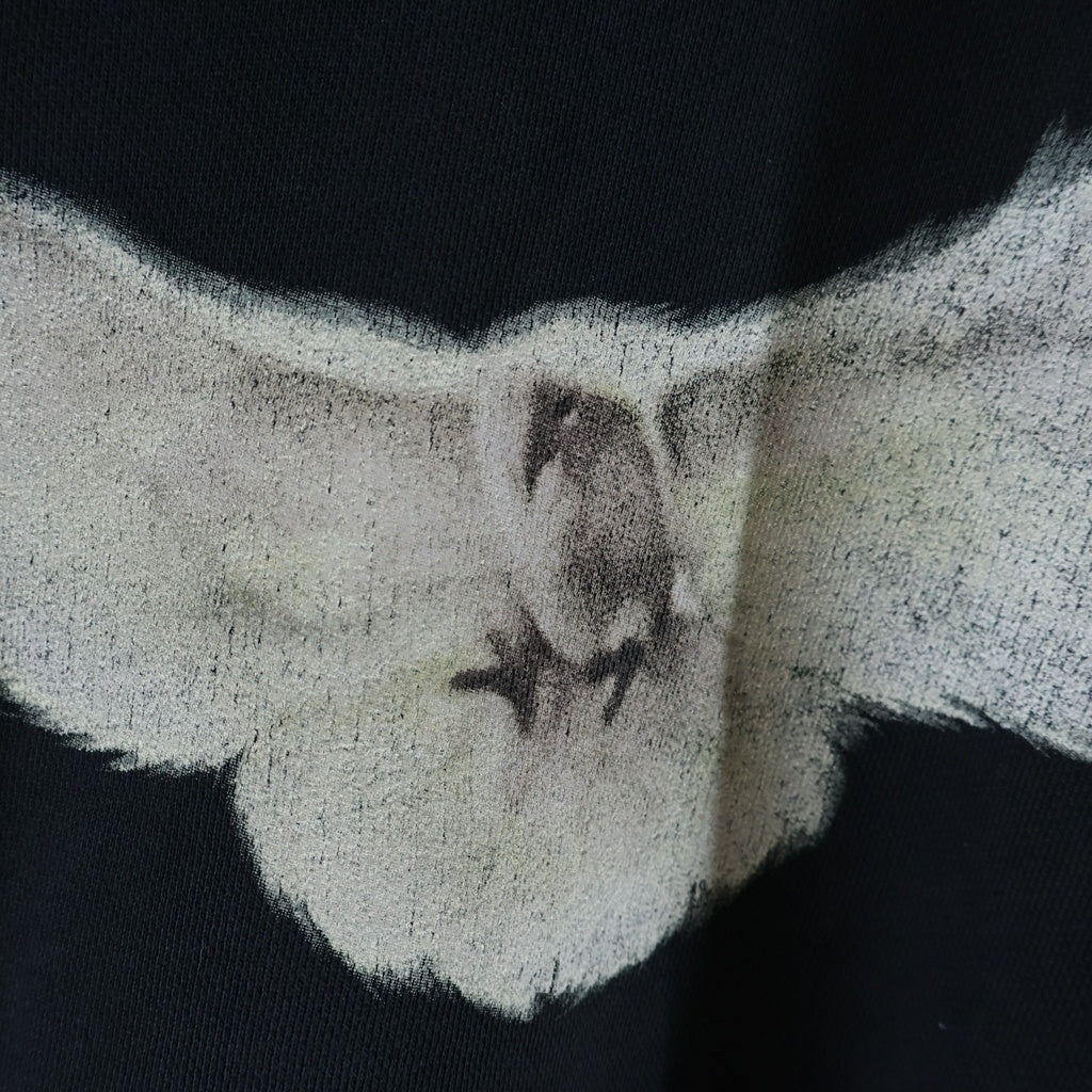 Yeezy Gap Engineered by Balenciaga(イージー ギャップ エンジニアードバイ バレンシアガ) DOVE HOODIE WASHED ドーブ ウォッシュド加工 プルオーバーパーカー フーディ ブラック