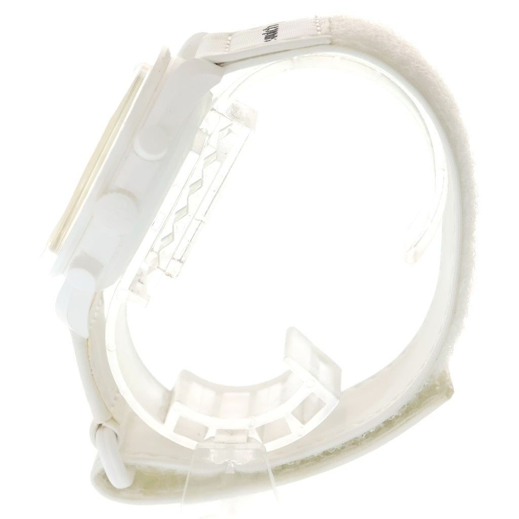 OMEGA(オメガ) ×SWATCH ×SNOOPY Mission To The Moon SO33W700 スウォッチ スヌーピー バイオセラミック ミッショントゥザムーンフェイズ クロノグラフ クォーツ 腕時計