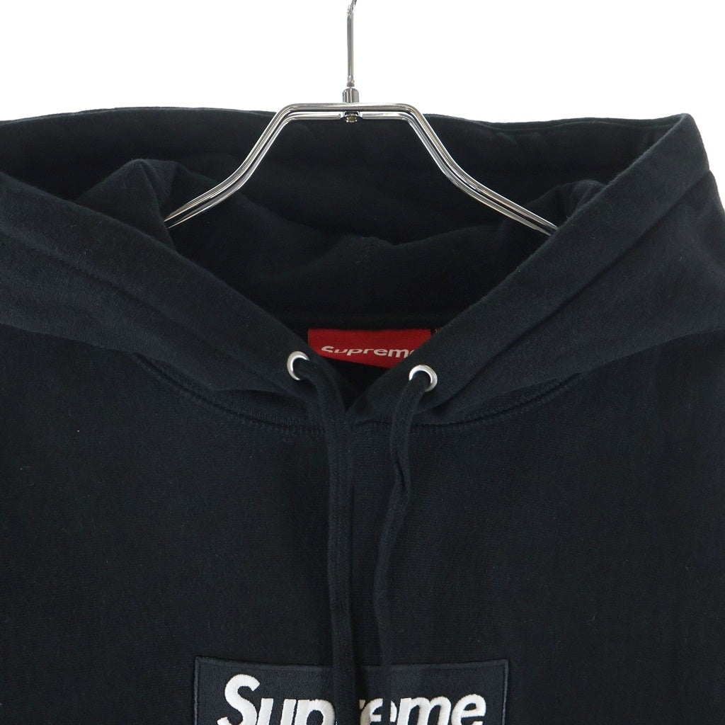 SUPREME(シュプリーム) 25AW Box Logo Hooded Sweatshirt ボックスロゴ プルオーバーパーカー フーディ ブラック