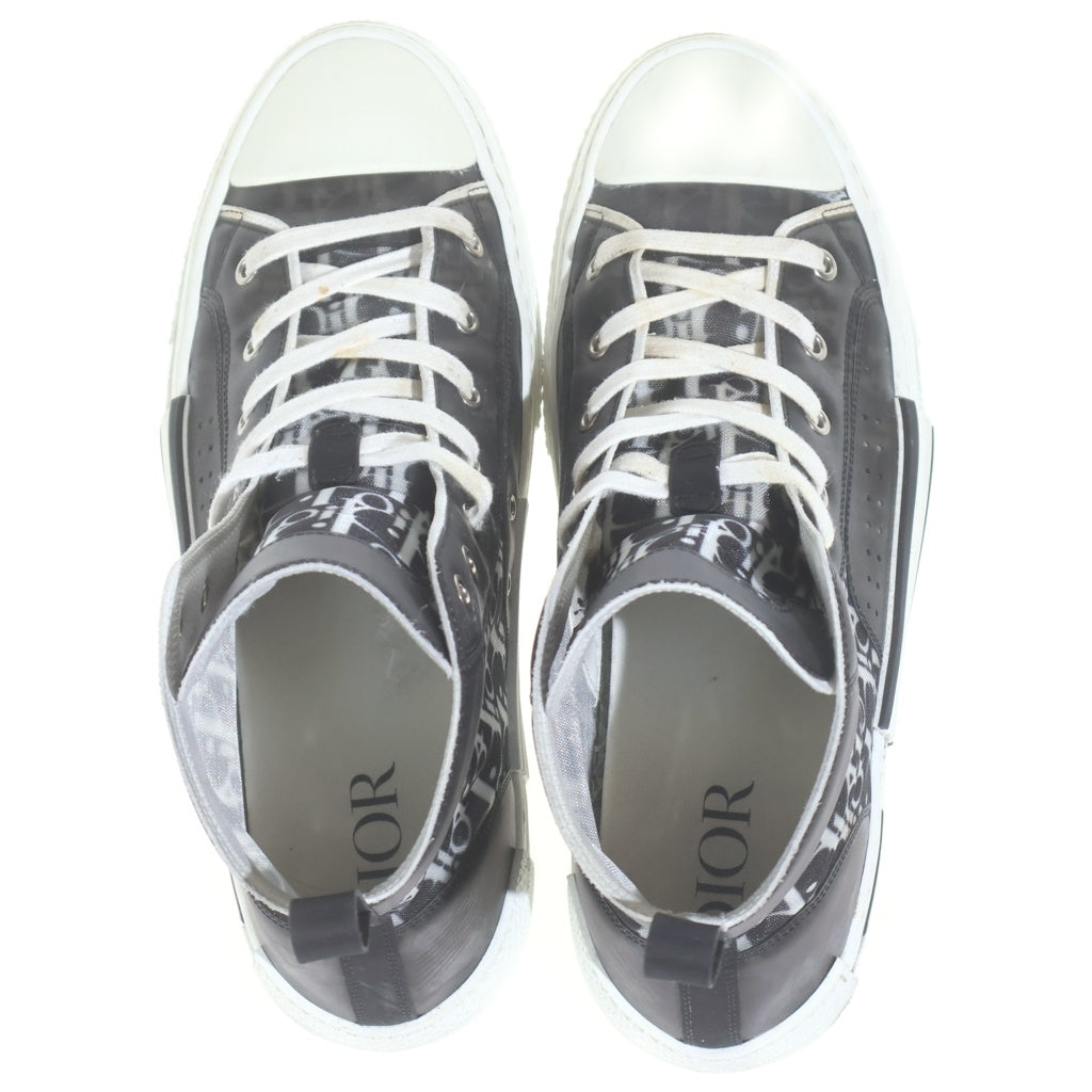 DIOR(ディオール) トロッター オブリークハイカットスニーカー B23 ブラック