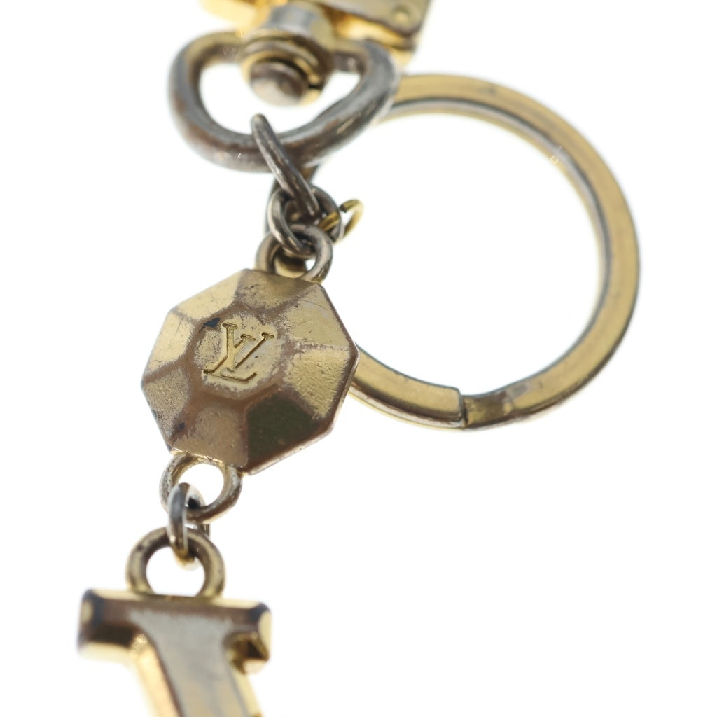 LOUIS VUITTON(ルイヴィトン) ポルトクレ LVファセット キーホルダー・チャーム M65216 ゴールド